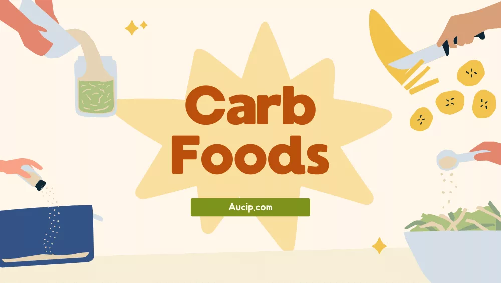 Carb food - a list of items that are high in carbs.