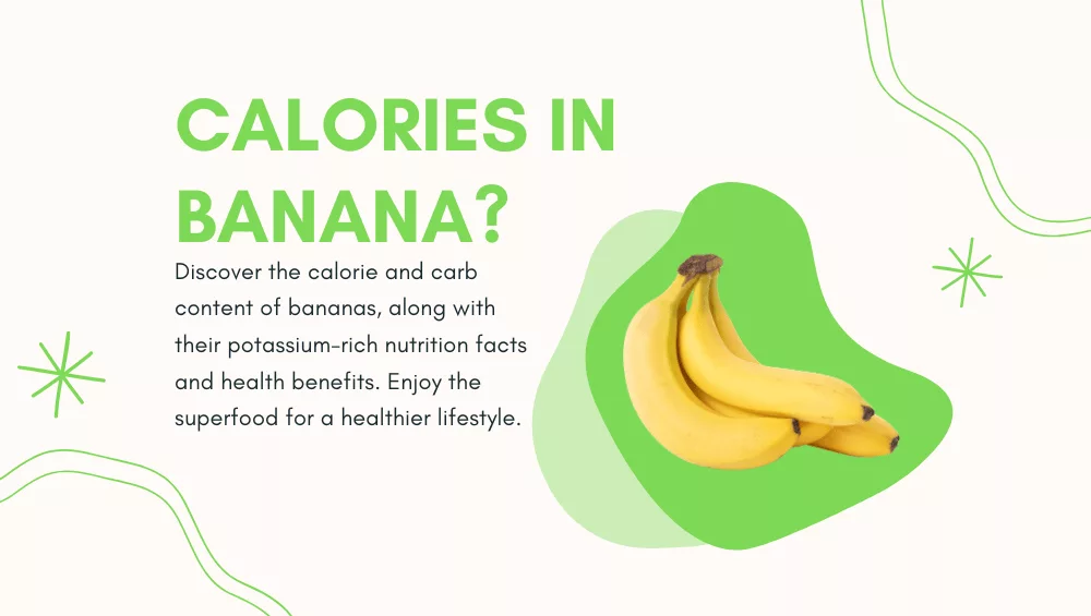 A banana with the words health benefits of bananas?.